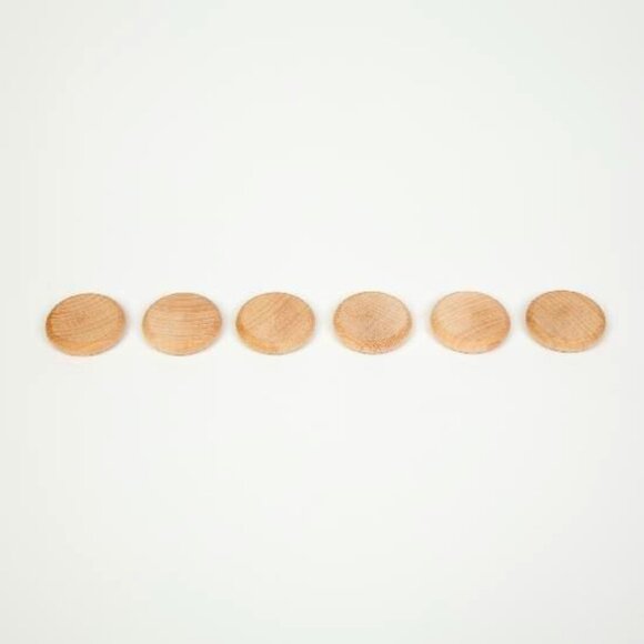 Grapat Other - NWT Grapat Wooden Toys Natural Coins Set of 6